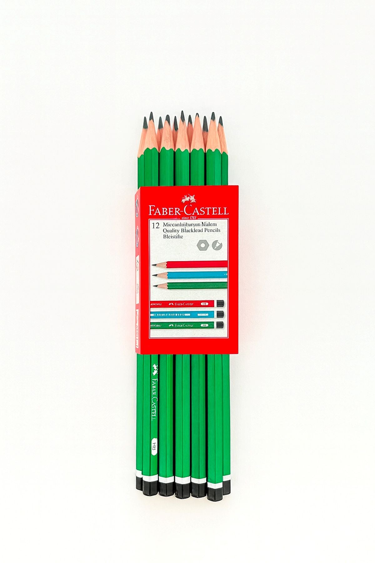12'Li Mercanlı Kurşun Kalem Set - Pencil