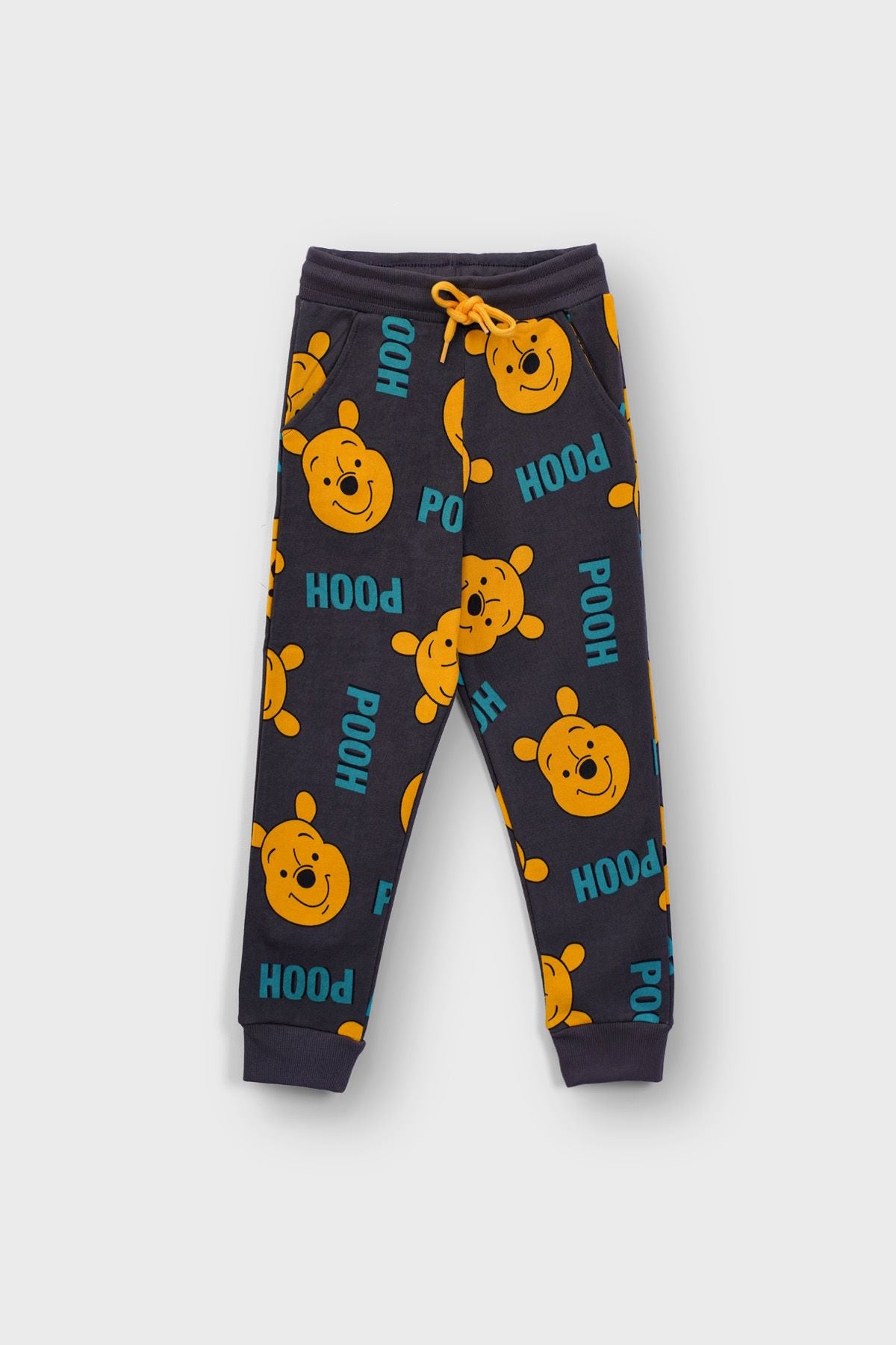 2'Li Basic Şardonlu 2 İplik Eşofman Set ( Winnie The Pooh - SuYeşili )