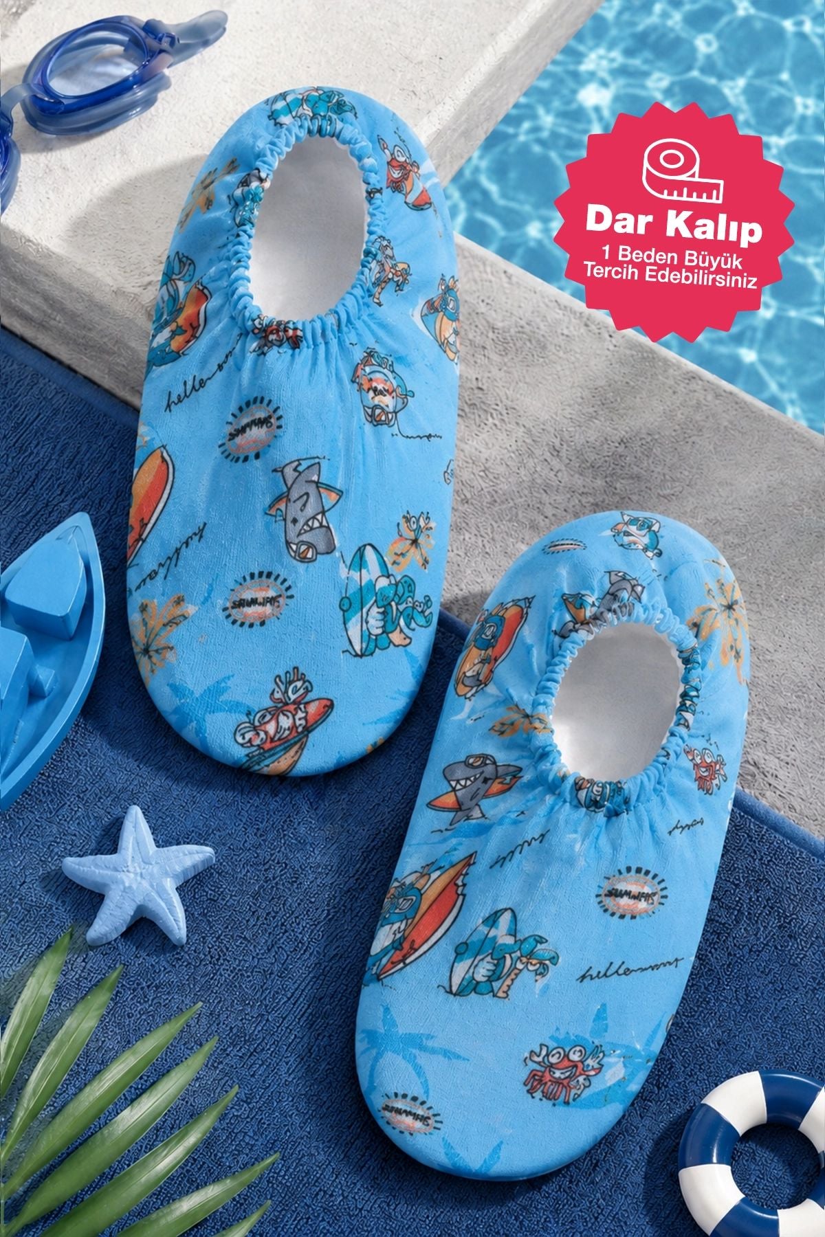 Surf Shark Bebek - Çocuk Deniz Ayakkabısı