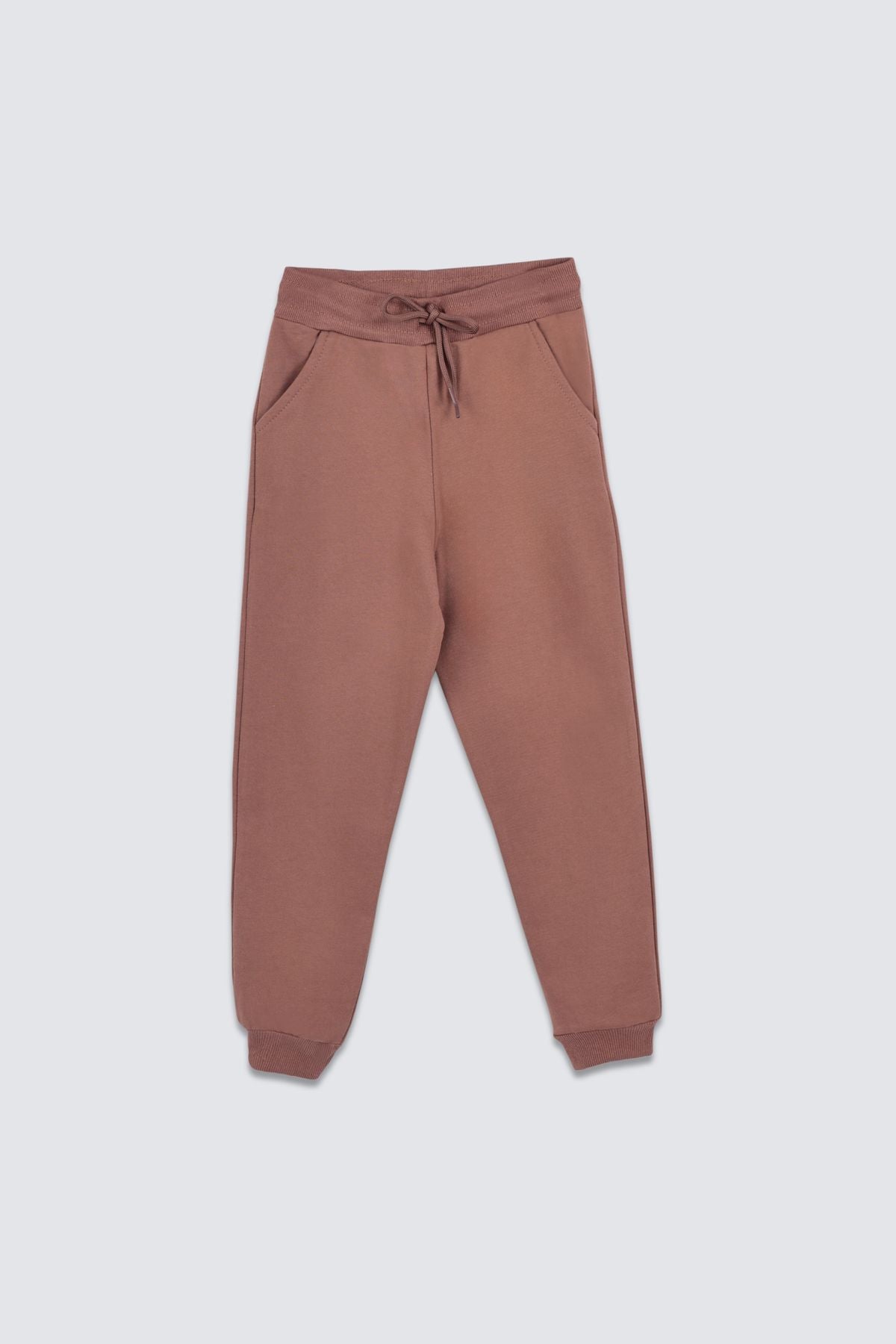 Basic Şardonlu Çift Cepli Eşofman Altı 3-13 Yaş