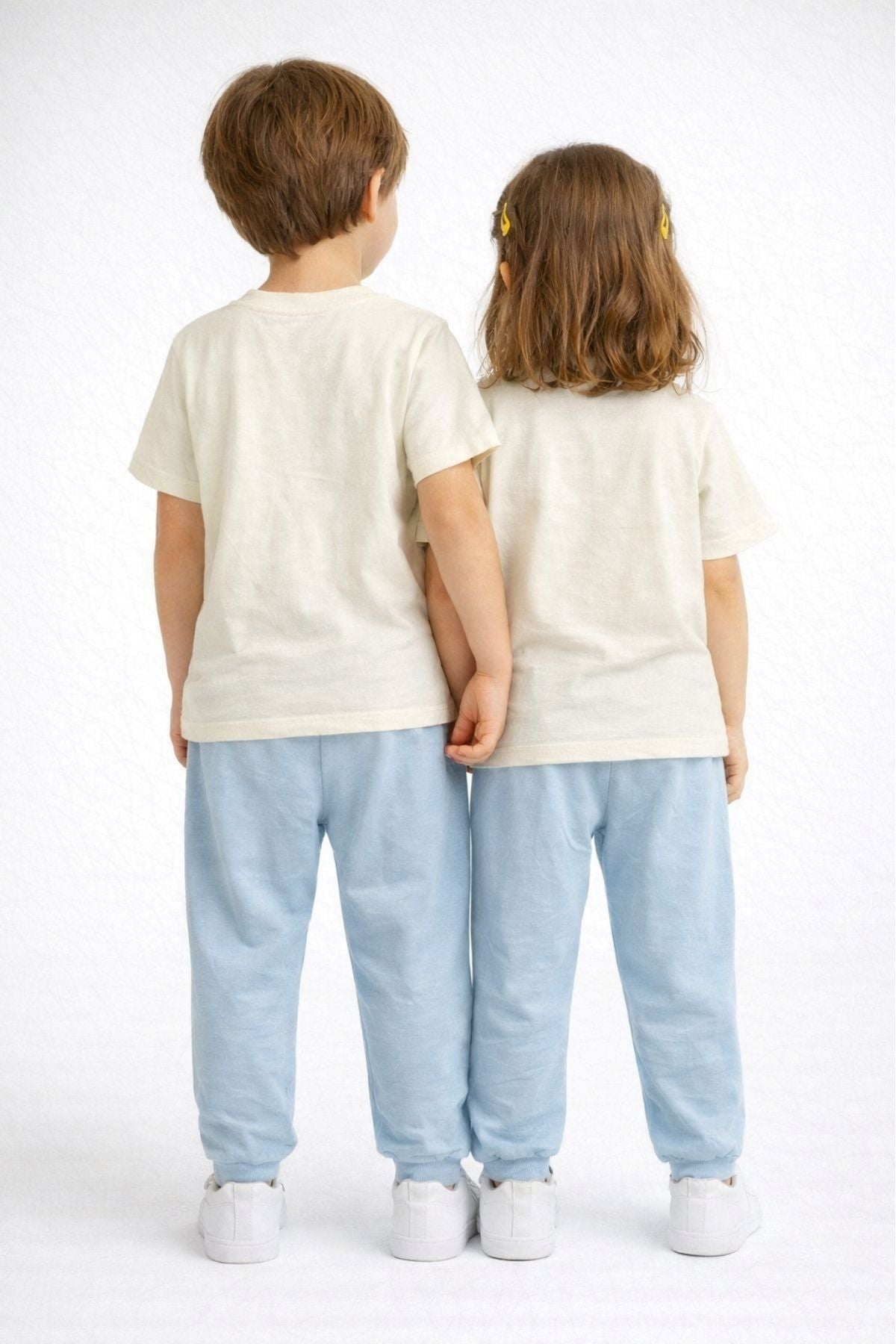 Boyanabilir Çocuk Pijama Takımı - 6'lı Kalem Hediyeli