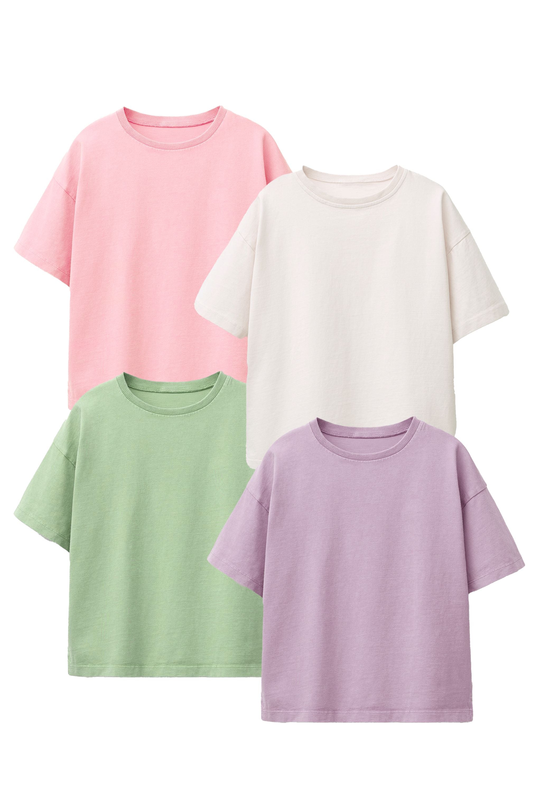 Kız Çocuk Basic kısa Kollu T-Shirt