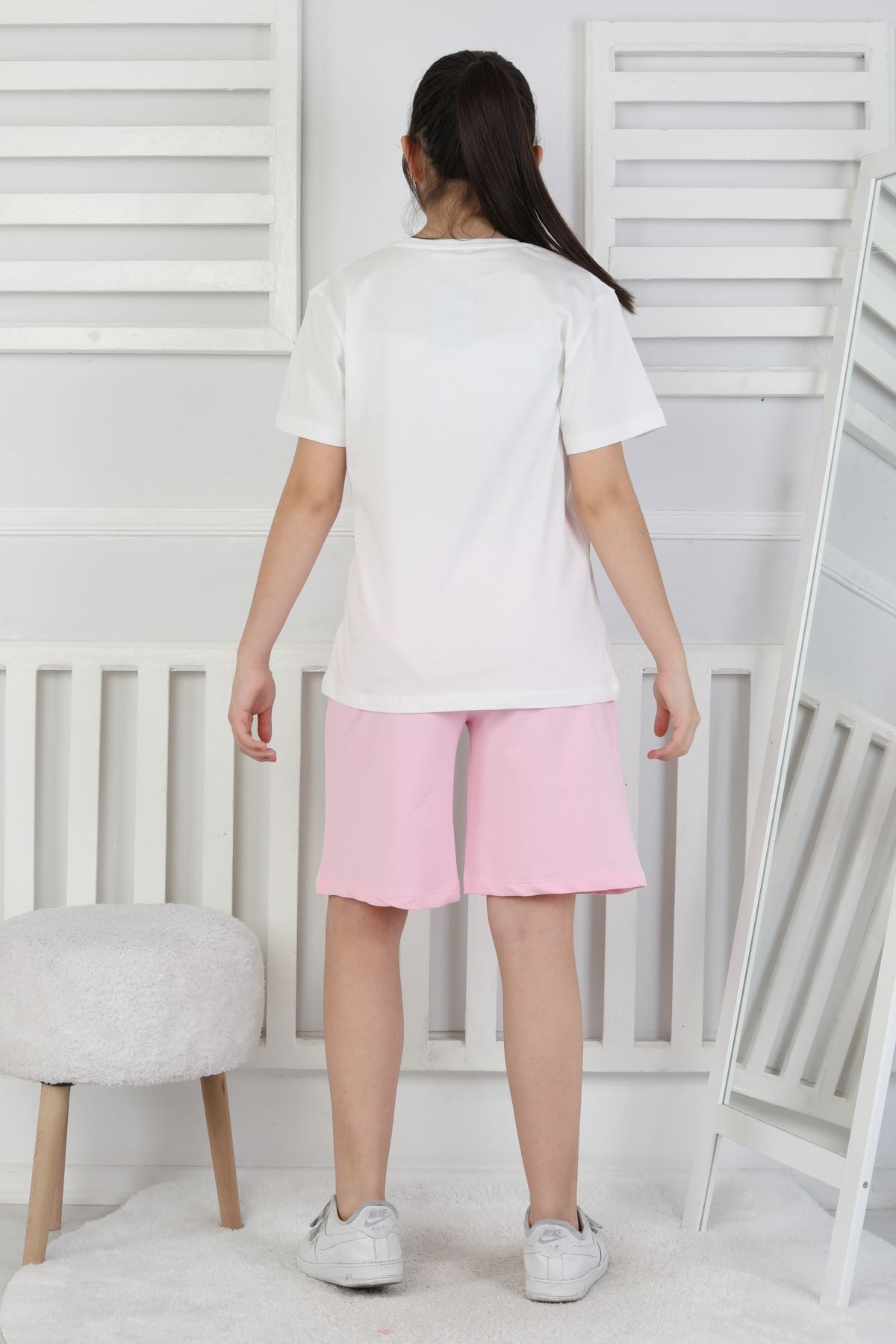 Love Is Kız Çocuk Üst Süprem Alt 2 İp Şort Takım