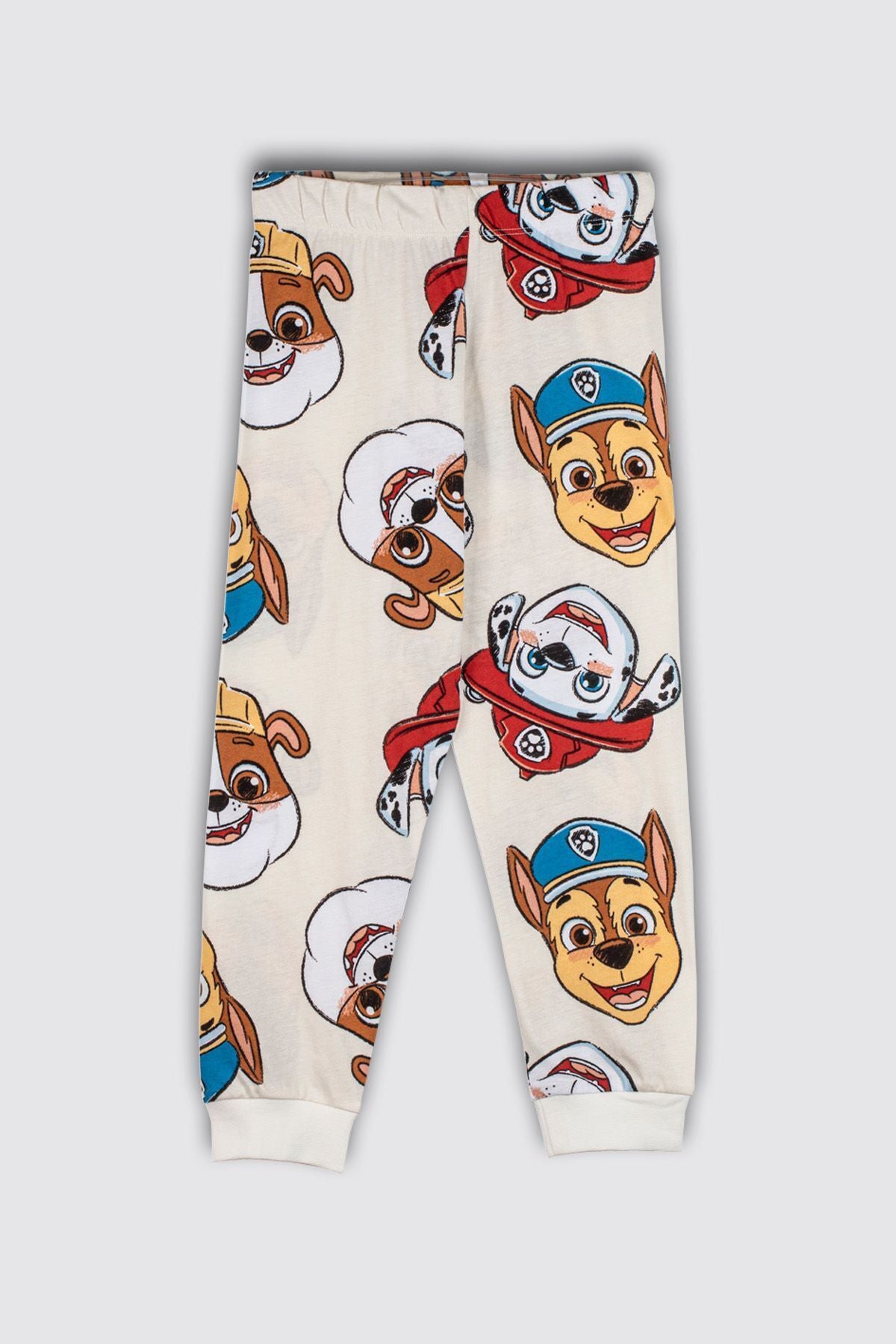 Mutlu Paw Patrol Desenli %100 Pamuk Çocuk Pijama Takımı