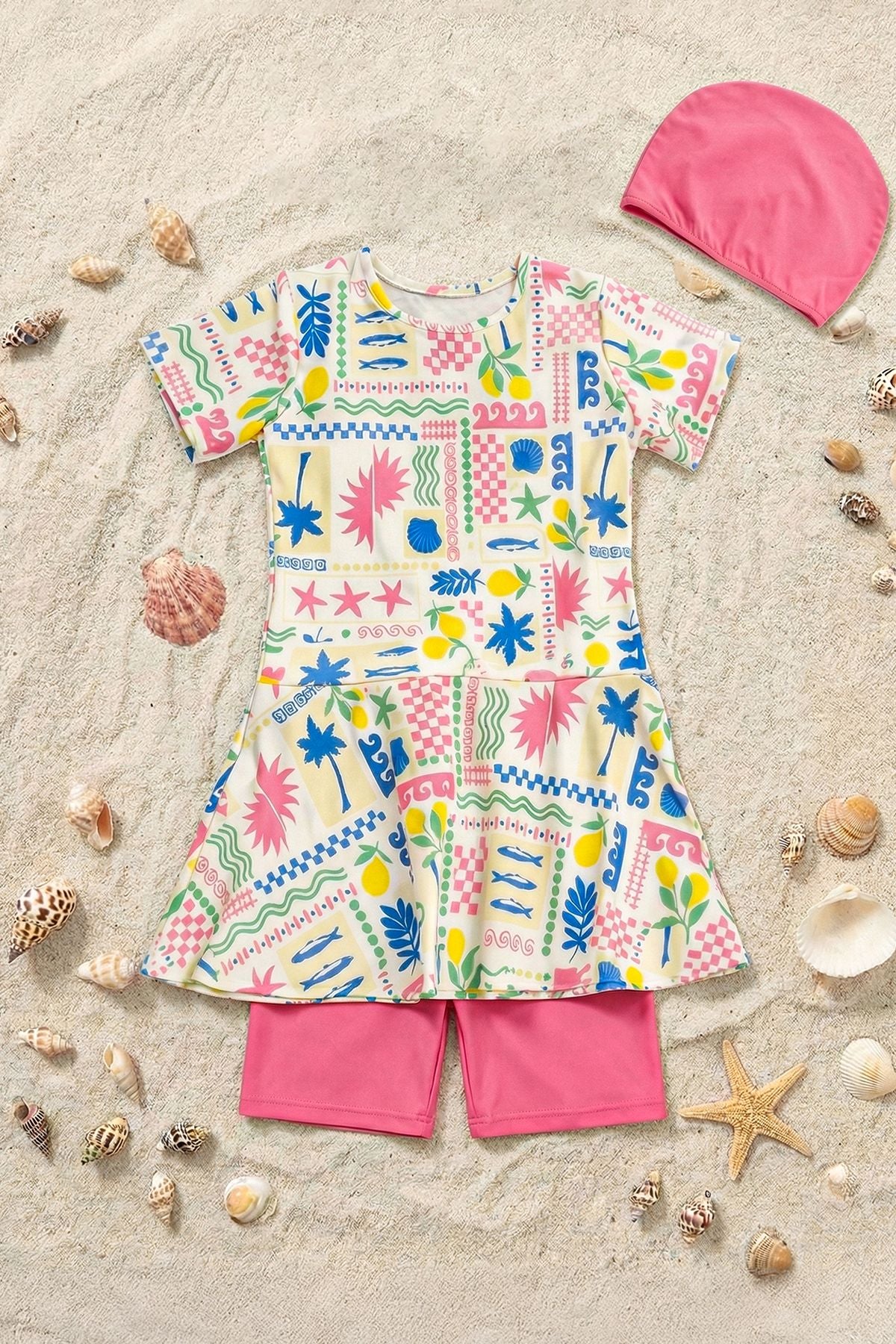 Tropic Fun Kız Çocuk Deniz Takımı – Hediyeli