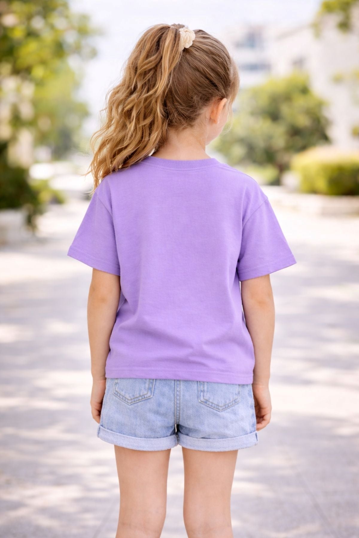 Unisex Basic Kısa Kollu Çocuk T-Shirt