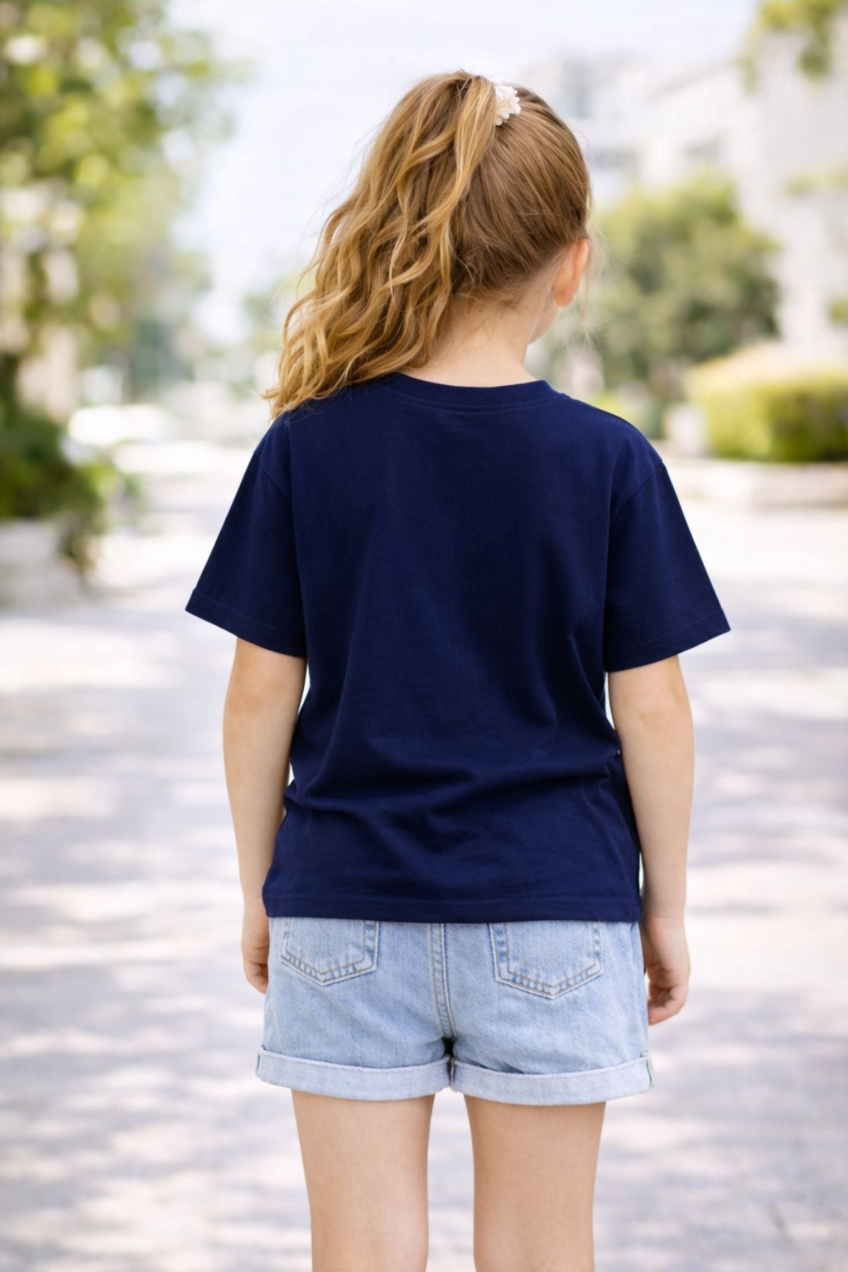 Unisex Basic Kısa Kollu Çocuk T-Shirt