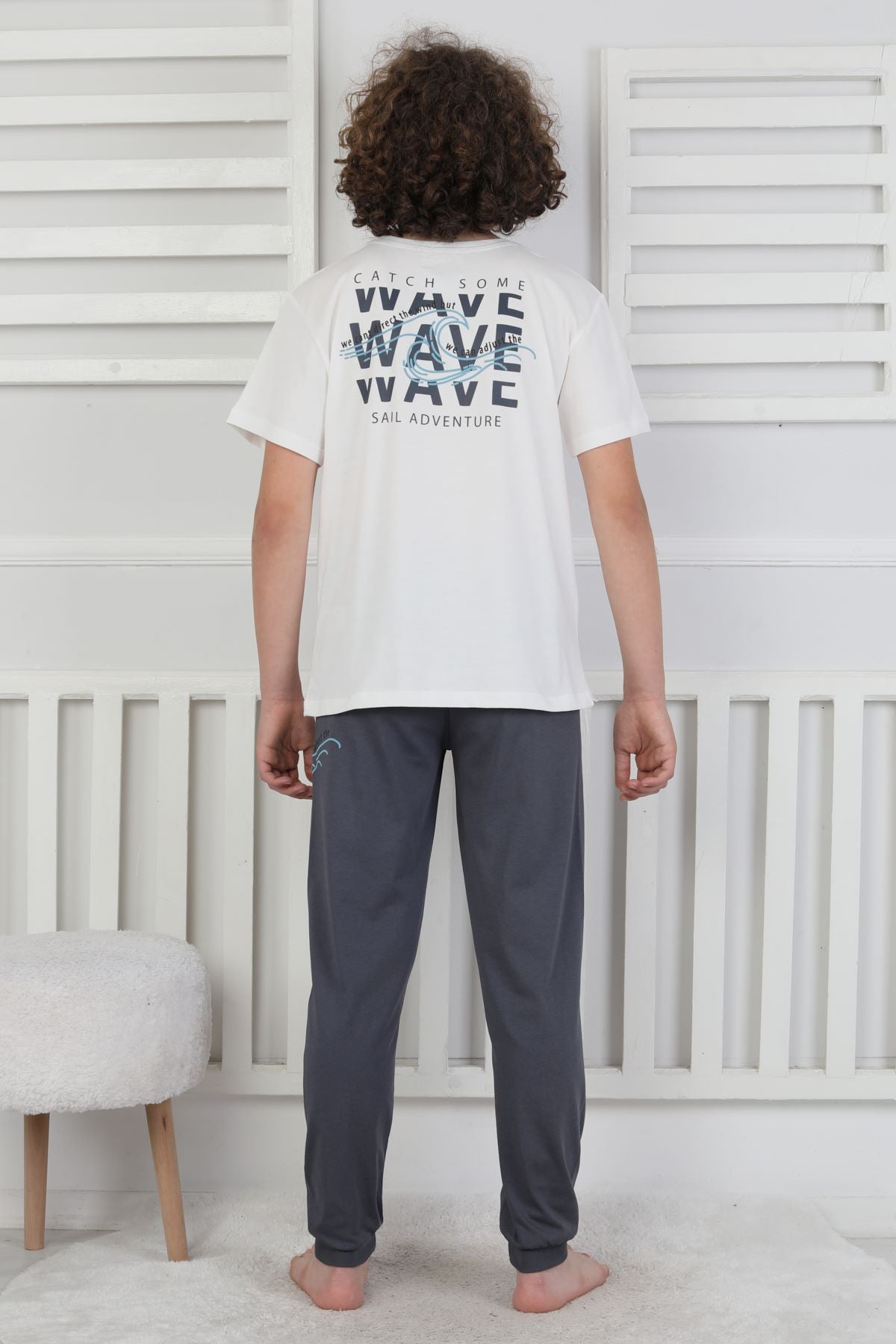 We Can Adjust The Baskılı Erkek Çocuk Pijama Takımı