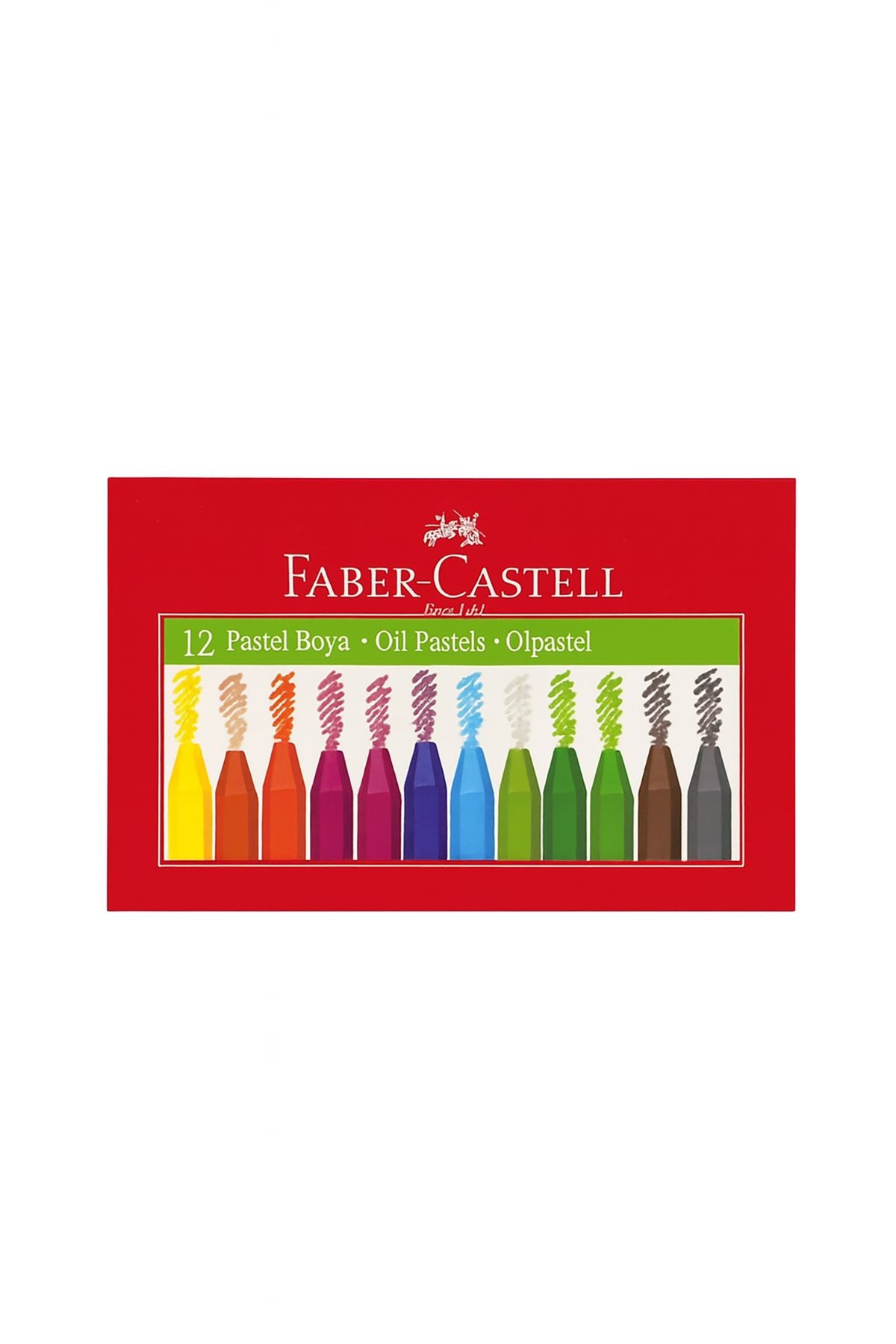 12 Renk Pastel Boya