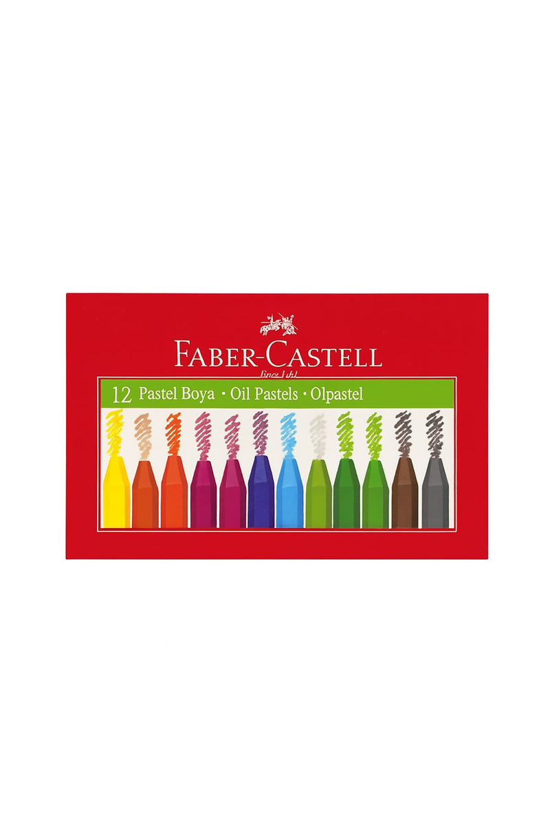 12 Renk Pastel Boya