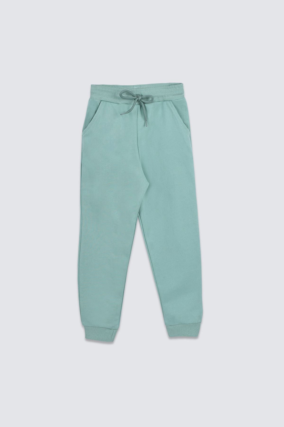 2'Li Basic Şardonlu 2 İplik Eşofman Set ( Winnie The Pooh - SuYeşili )