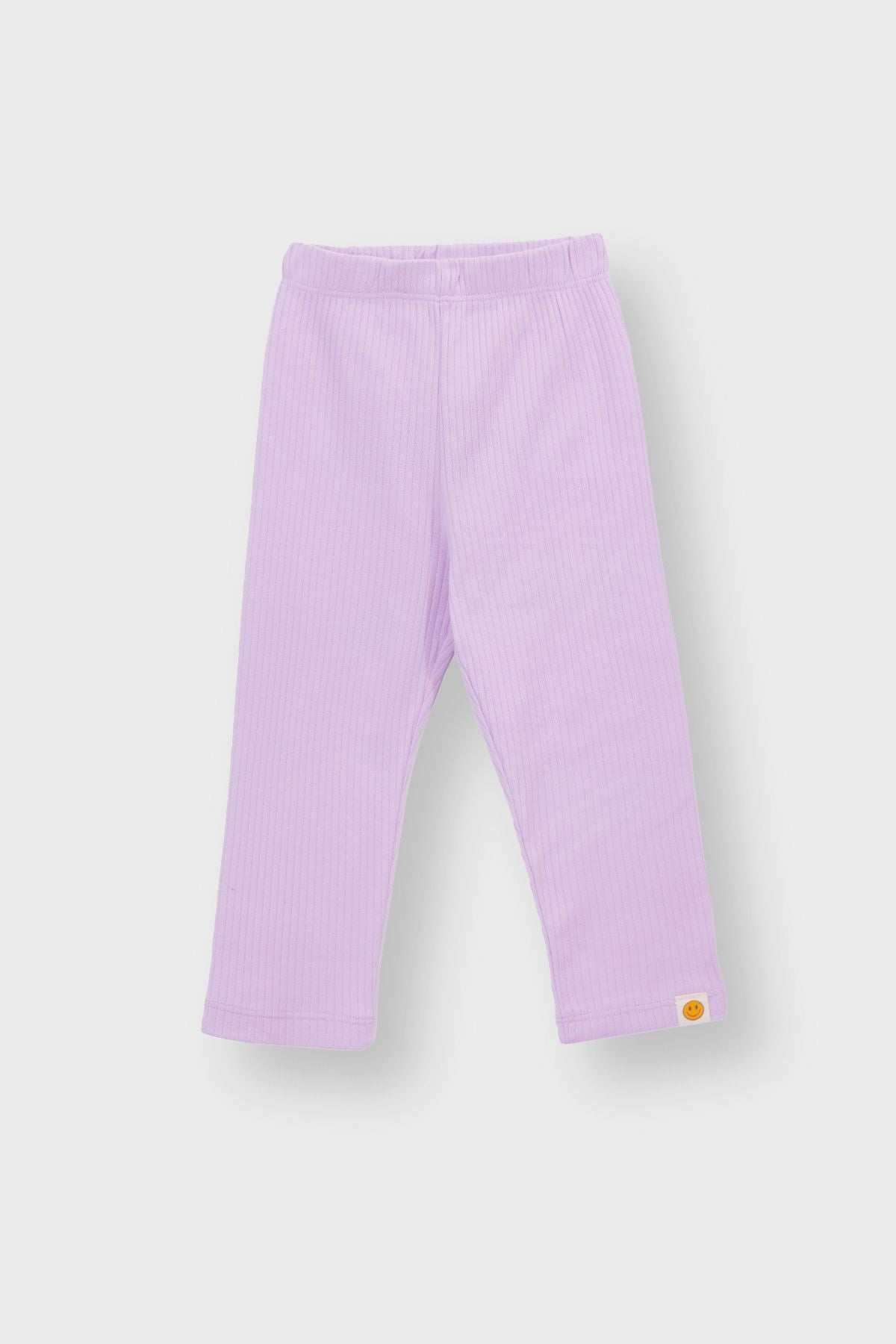 Basic Fitilli İnterlok Kumaş %100 Pamuk 1-5 Yaş Beyaz Bebek Pijama Takımı