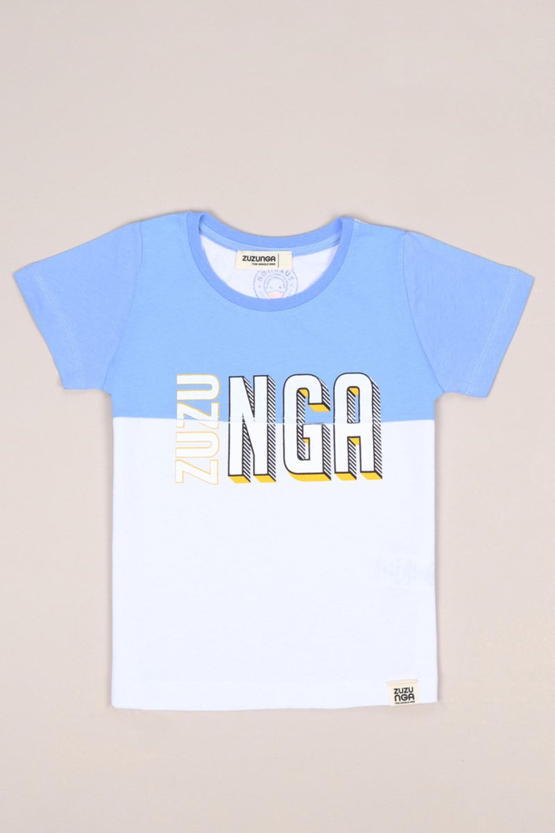 Blue Nga Erkek Çocuk T-Shirt