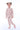 Çiçek Desenli Pembe Kız Çocuk Pijama Takımı