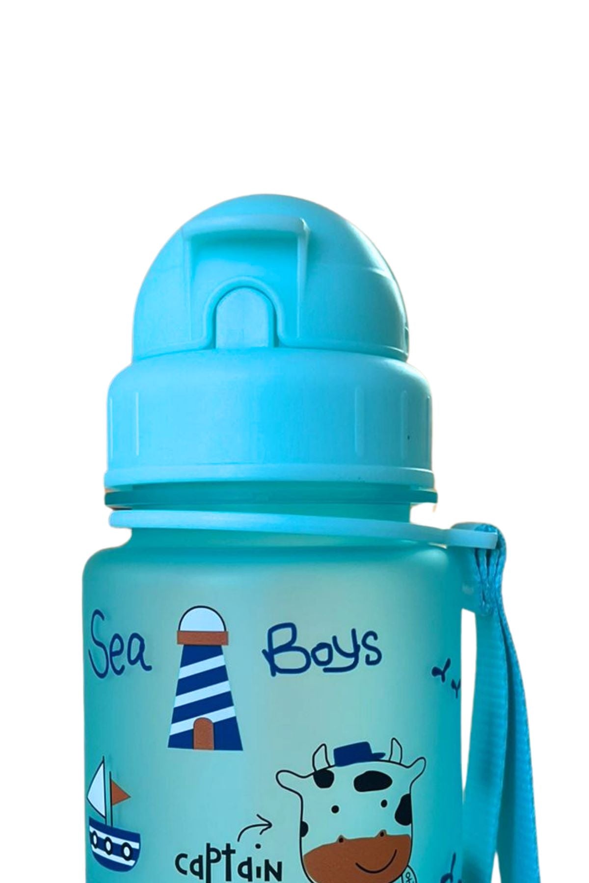Cute Bear Baskılı Korsan Temalı 400 ml Suluk / Matara