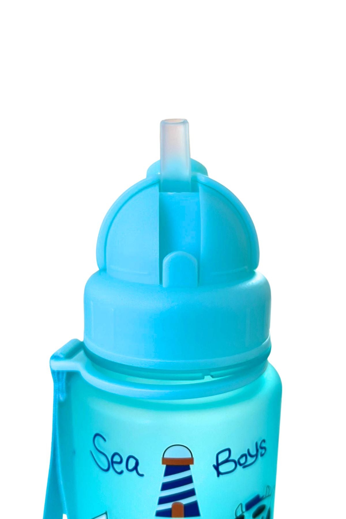 Cute Bear Baskılı Korsan Temalı 400 ml Suluk / Matara