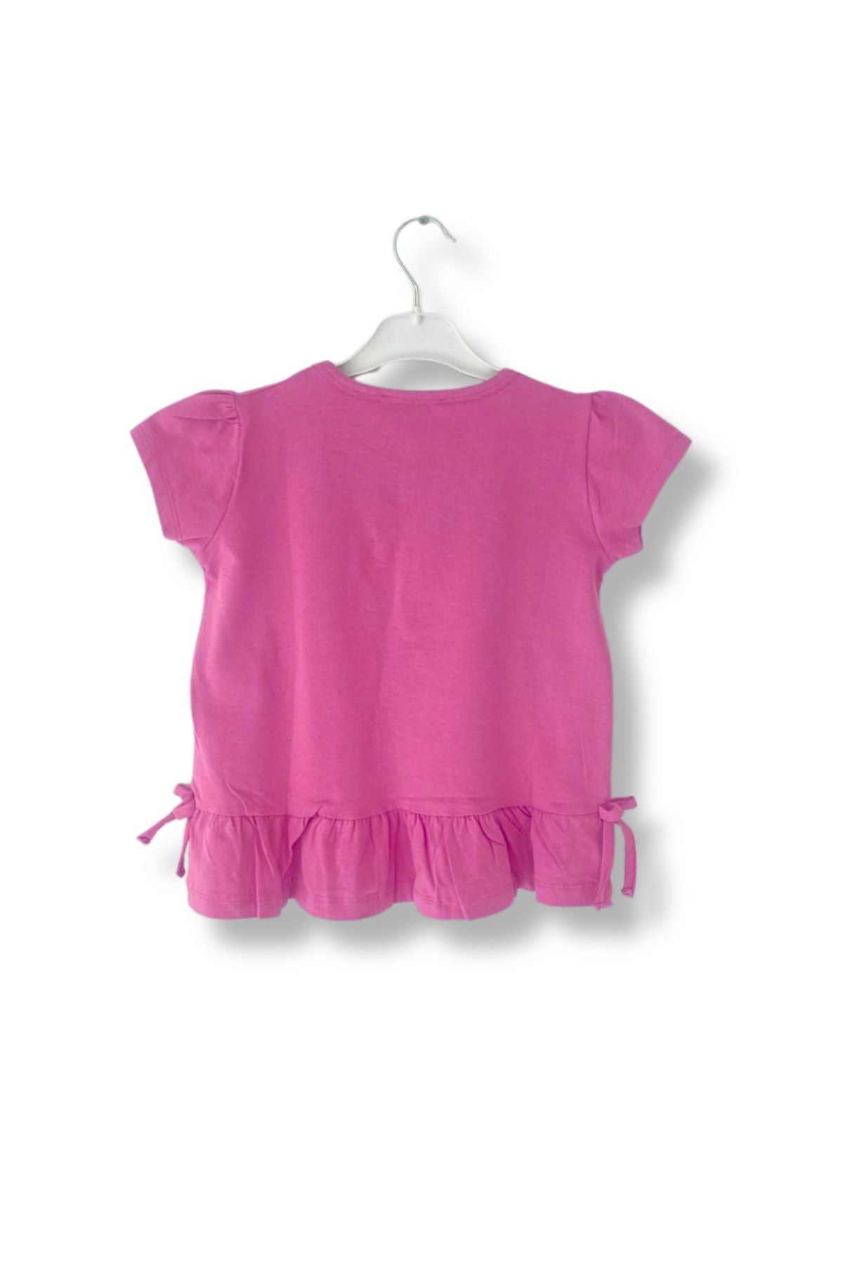 Cute My Sister İs My Bestie Baskılı Papatya T-Shirt