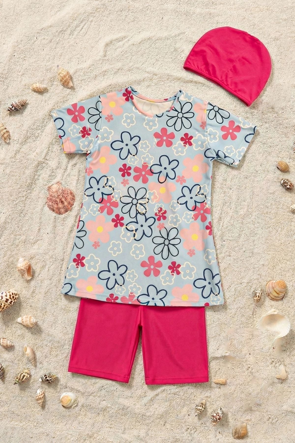 Daisy Bloom Kız Çocuk Mayo Takımı