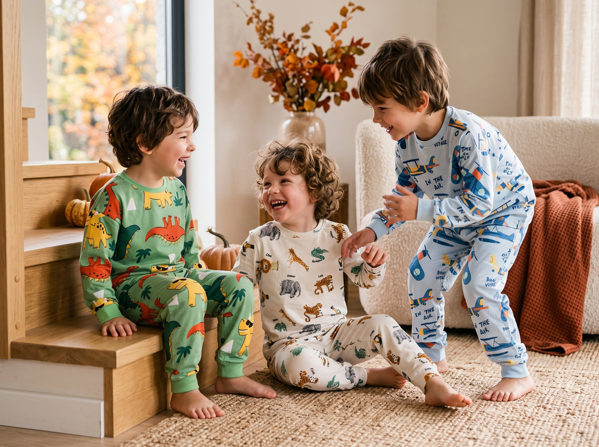 Erkek Çocuk Pijama Takımı