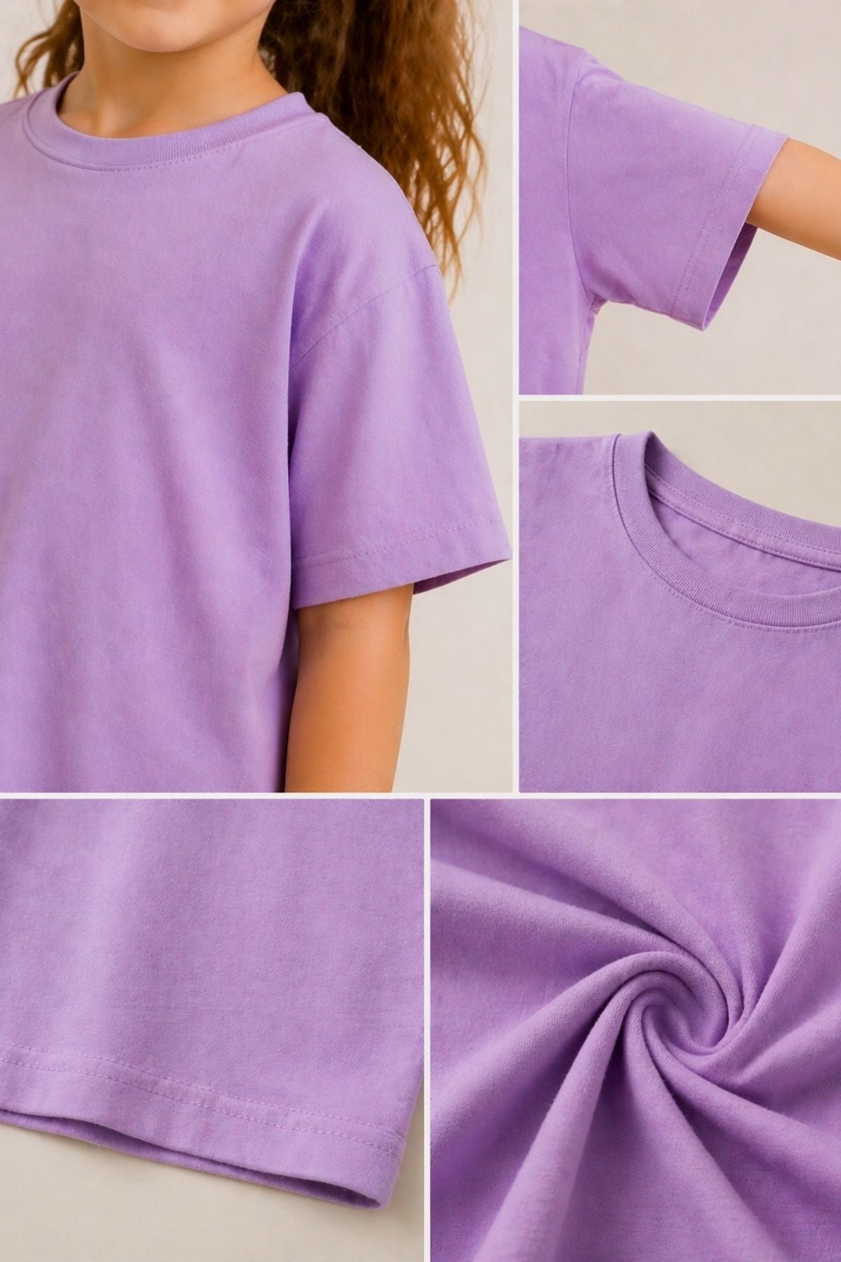 Kız Çocuk Basic kısa Kollu T-Shirt