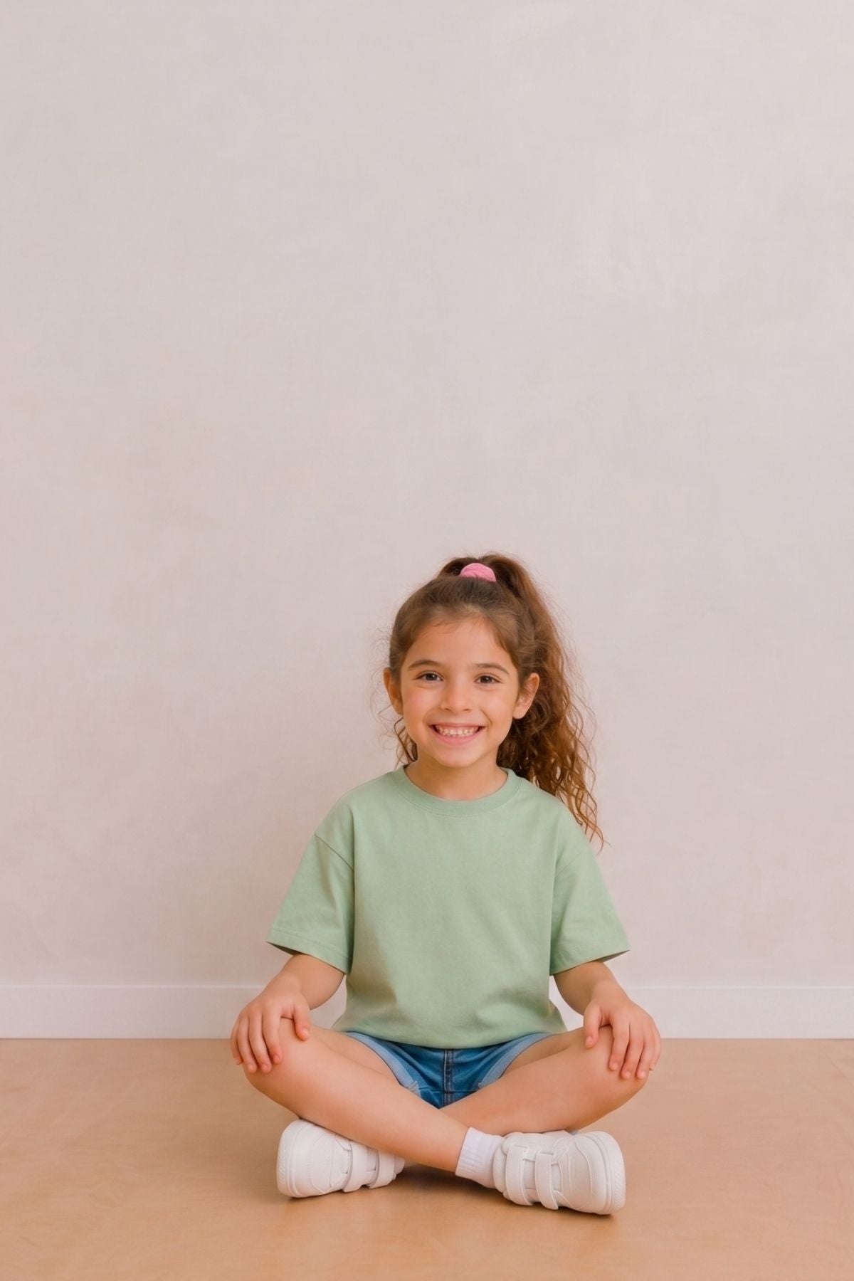 Kız Çocuk Basic kısa Kollu T-Shirt