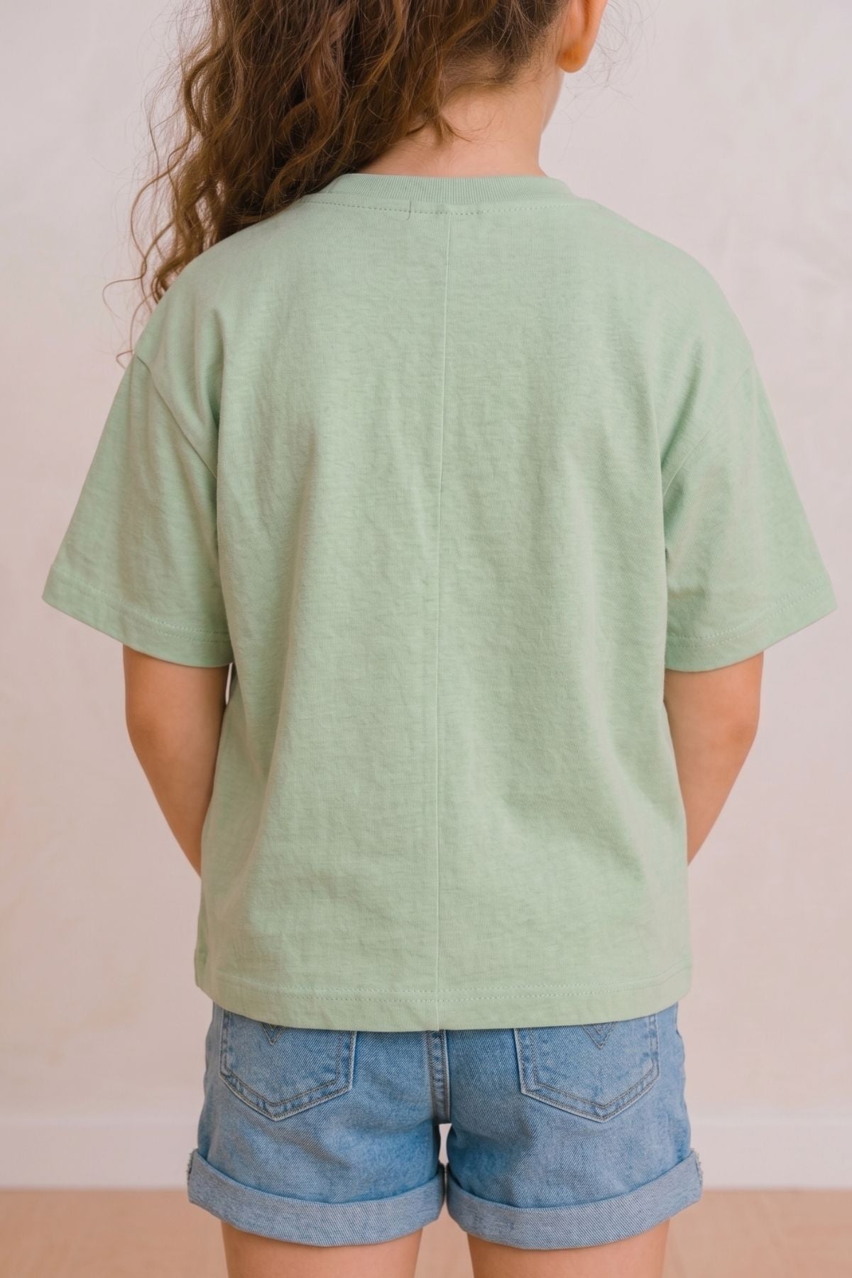 Kız Çocuk Basic kısa Kollu T-Shirt