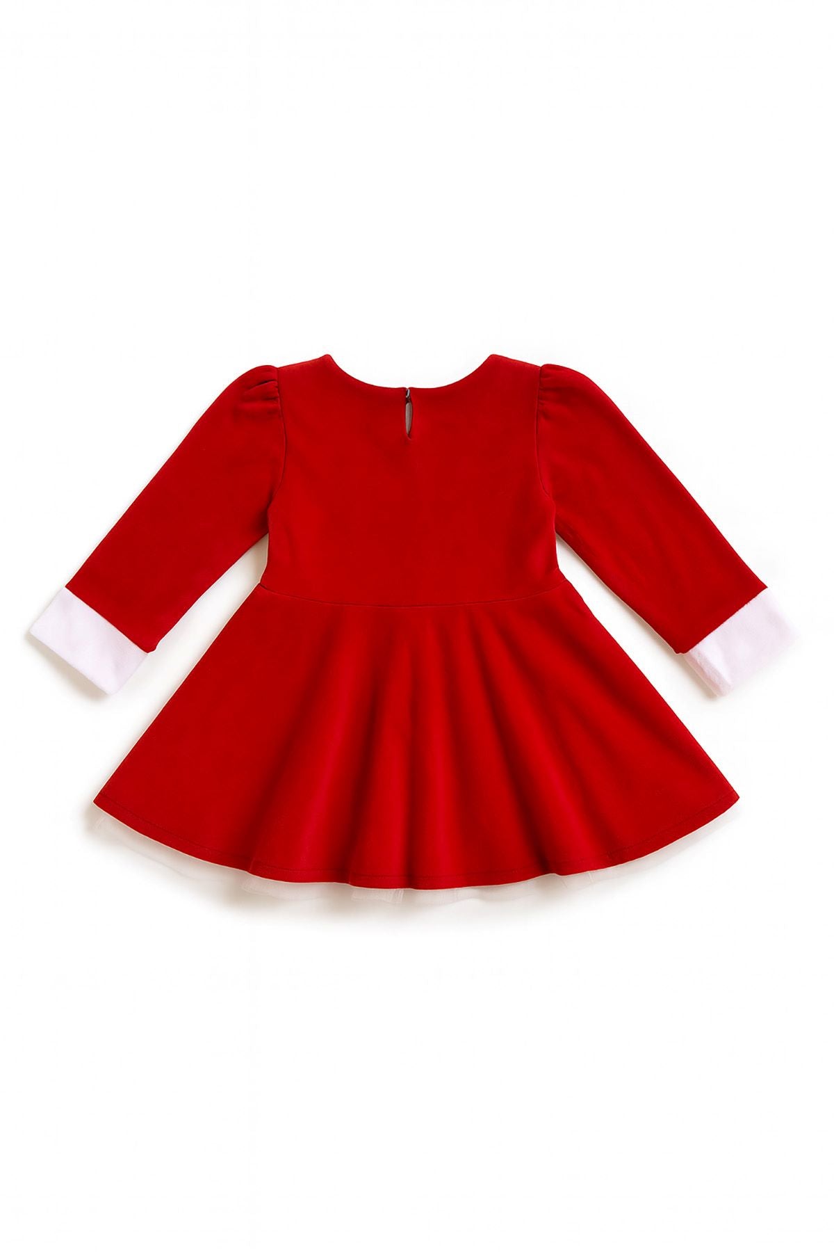 Kız Çocuk Kurdele Süslü Tüllü Elbise