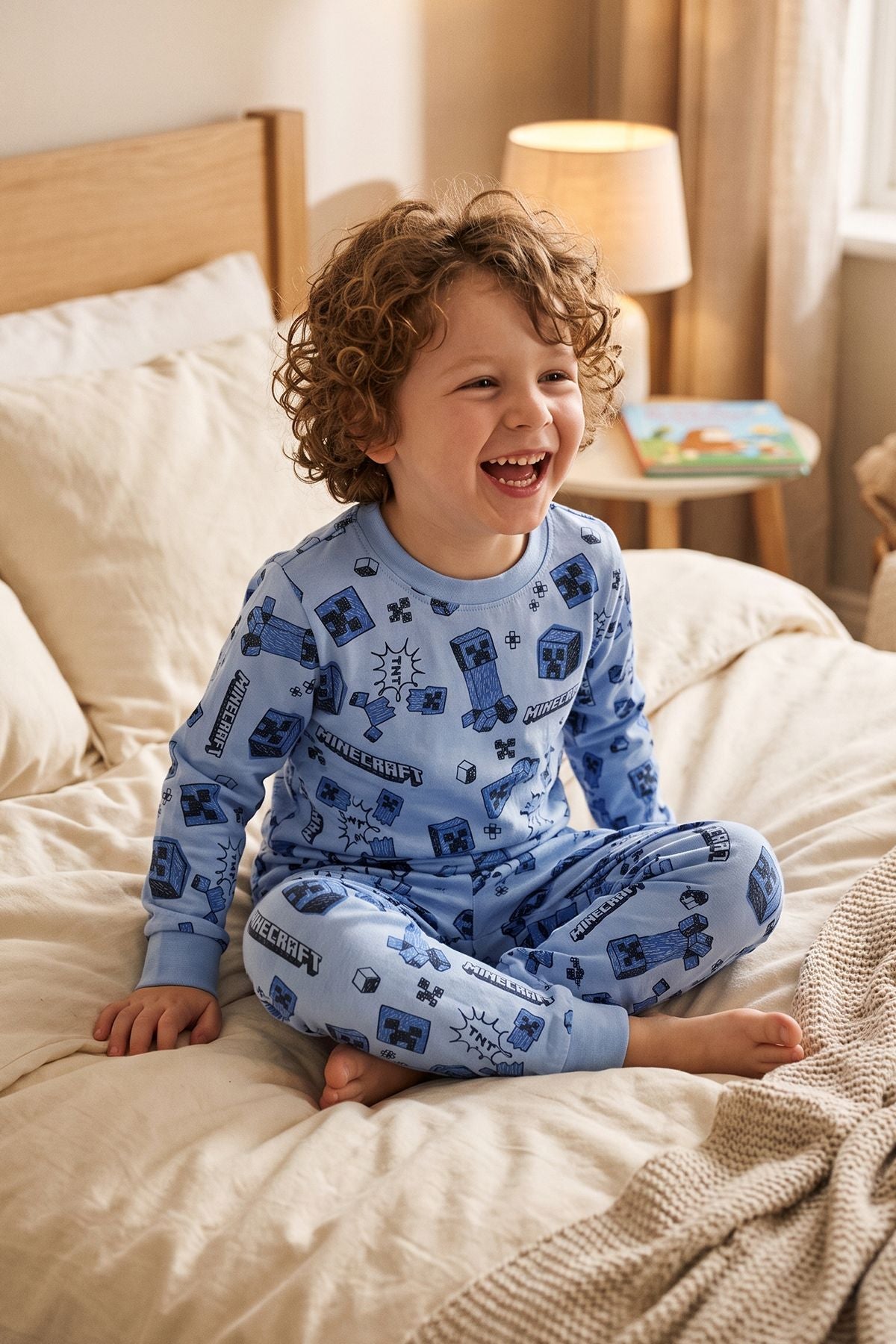 Computer Game Desenli Erkek Çocuk Pijama Takımı