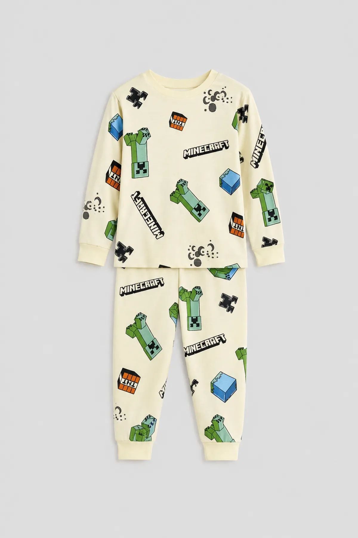 Computer Game Desenli Erkek Çocuk Pijama Takımı