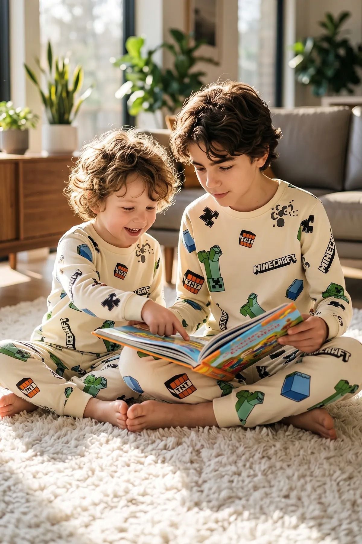 Computer Game Desenli Erkek Çocuk Pijama Takımı