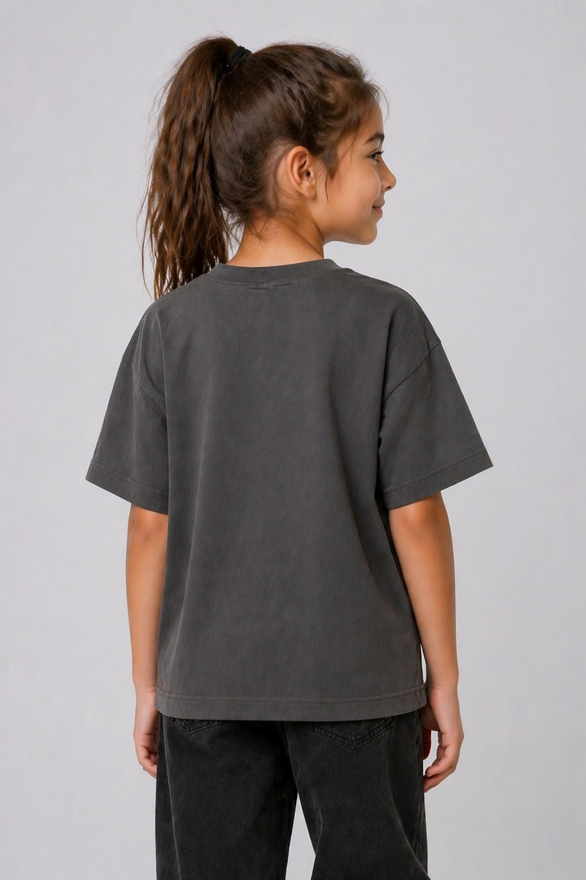 Unisex Basic Kısa Kollu Çocuk T-Shirt