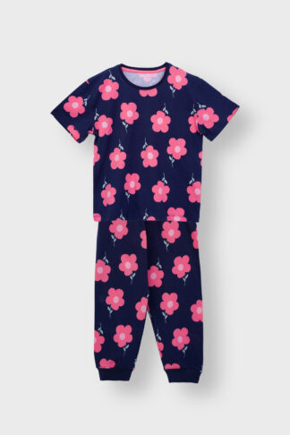 Daisy Kız Çocuk Pijama Takımı (Papatya Desenli)